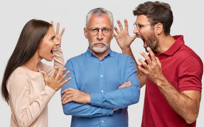 Kollateralschaden im Kampf anderer gegen sich selbst