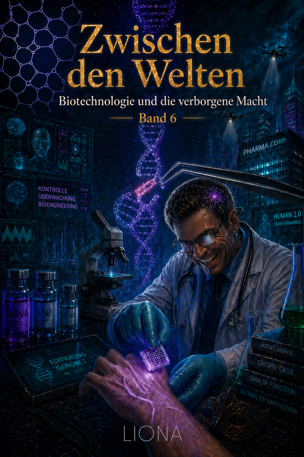 Zwischen den Welten – Biotechnologie und die verborgene Macht (Band 6)
