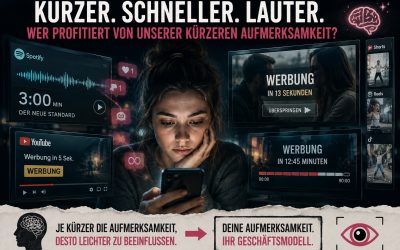 Wird unsere Aufmerksamkeit absichtlich verkürzt?