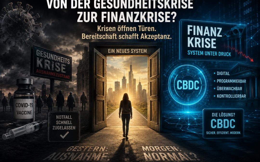 Sie brauchten eine Krise für die COVID-Spritzen – brauchen sie jetzt eine Krise für die CBDC?